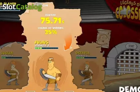 Οθόνη7. Legends of the Colosseum Κουλοχέρης