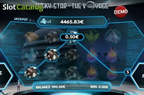 Οθόνη3. Lucky Star The Voyage Κουλοχέρης