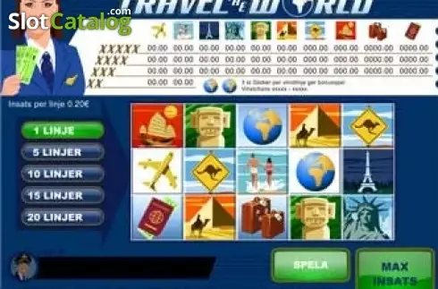 Οθόνη2. Travel the World Κουλοχέρης 