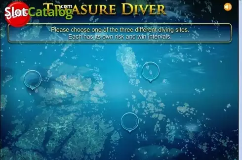 Οθόνη5. Treasure Diver (PAF) Κουλοχέρης