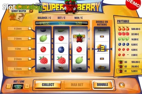 Οθόνη5. Super Berry Κουλοχέρης