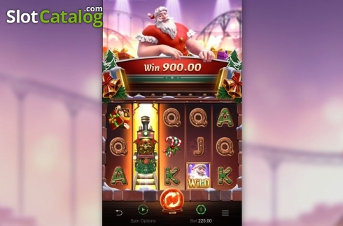 Οθόνη5. Santa’s Gift Rush Κουλοχέρης