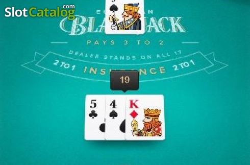 Οθόνη5. European Blackjack (PG Soft) Κουλοχέρης