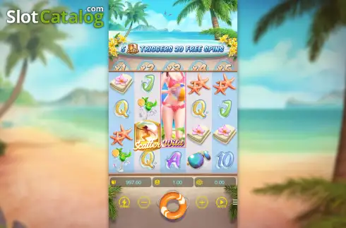 Οθόνη2. Bikini Paradise Κουλοχέρης