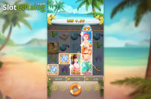 Οθόνη5. Bikini Paradise Κουλοχέρης