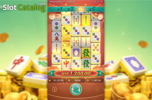 Οθόνη4. Mahjong Ways 2 Κουλοχέρης
