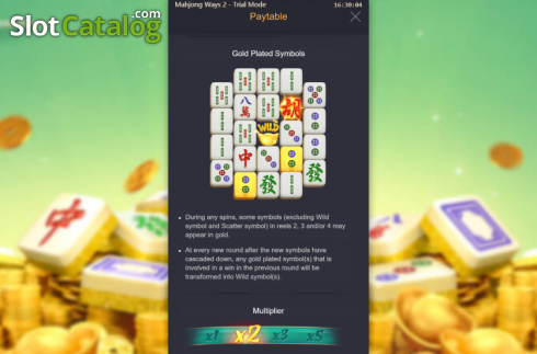 Οθόνη8. Mahjong Ways 2 Κουλοχέρης