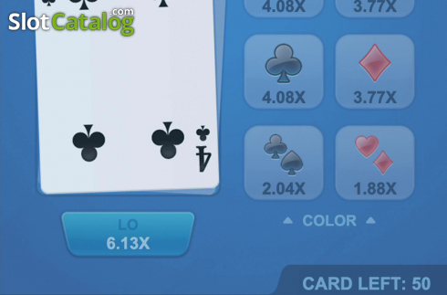 Οθόνη4. Cards Hi Lo (PG Soft) Κουλοχέρης