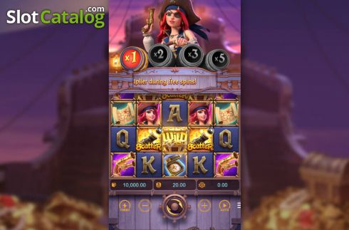 Οθόνη3. Queen of Bounty Κουλοχέρης