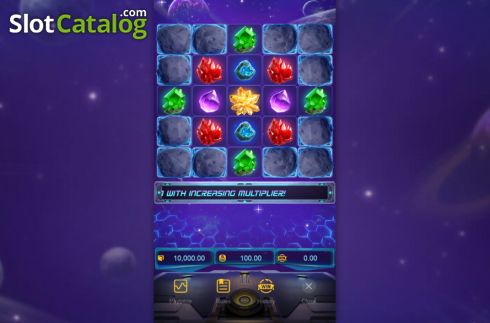 Οθόνη2. Galactic Gems Κουλοχέρης