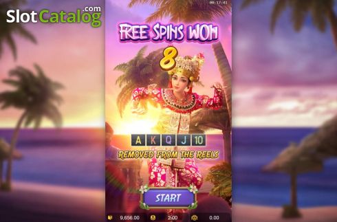 Οθόνη7. Bali Vacation Infinity Reels Κουλοχέρης