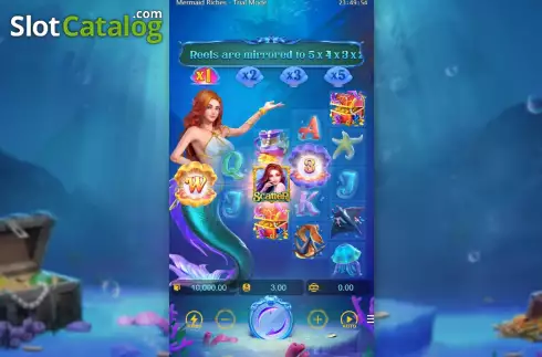 Οθόνη3. Mermaid Riches Κουλοχέρης