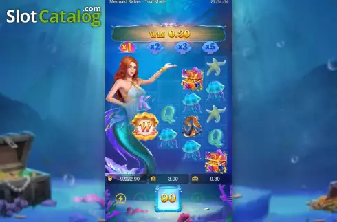 Οθόνη5. Mermaid Riches Κουλοχέρης