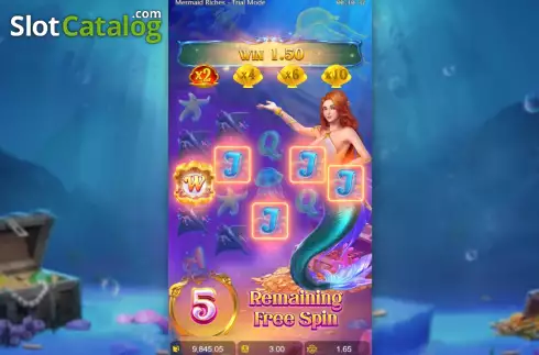 Οθόνη8. Mermaid Riches Κουλοχέρης