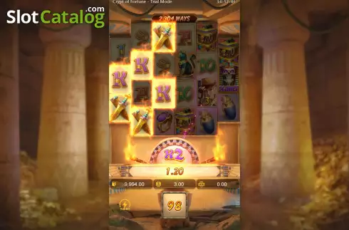 Οθόνη4. Raider Jane's Crypt of Fortune Κουλοχέρης