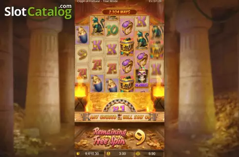 Οθόνη7. Raider Jane's Crypt of Fortune Κουλοχέρης