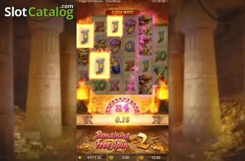 Οθόνη9. Raider Jane's Crypt of Fortune Κουλοχέρης