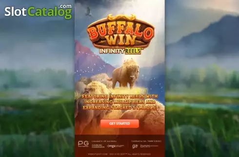 Οθόνη2. Buffalo Win Infinity Reels Κουλοχέρης