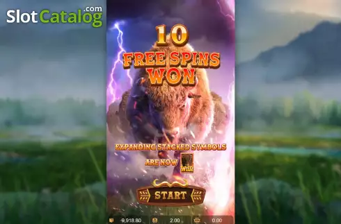 Οθόνη5. Buffalo Win Infinity Reels Κουλοχέρης