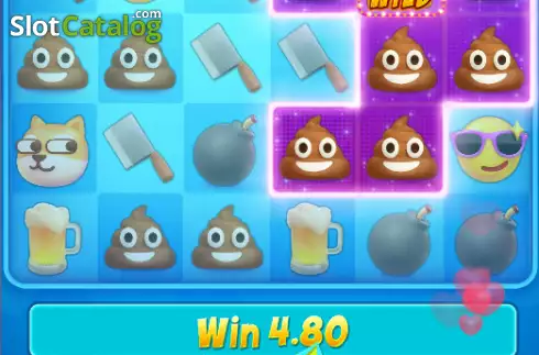 Οθόνη4. Emoji Riches Κουλοχέρης