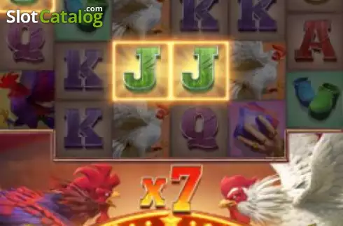 Οθόνη6. Rooster Rumble Κουλοχέρης 