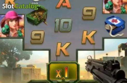 Οθόνη2. Battleground Royale Κουλοχέρης 