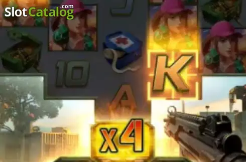 Οθόνη4. Battleground Royale Κουλοχέρης 