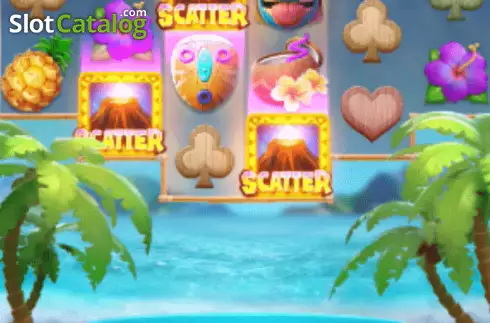 Οθόνη5. Hawaiian Tiki Κουλοχέρης