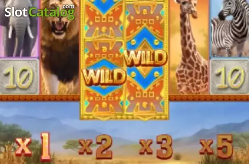 Οθόνη3. Safari Wilds Κουλοχέρης