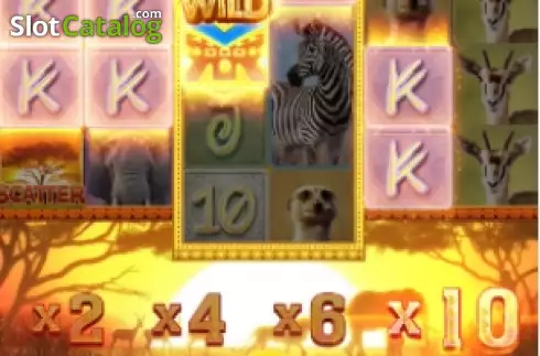 Οθόνη8. Safari Wilds Κουλοχέρης