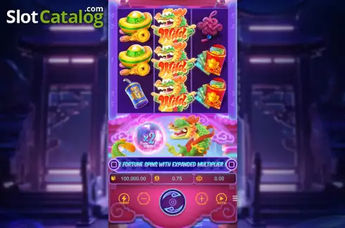 Οθόνη3. Fortune Dragon (PG Soft) Κουλοχέρης