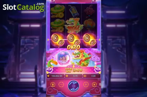 Οθόνη5. Fortune Dragon (PG Soft) Κουλοχέρης