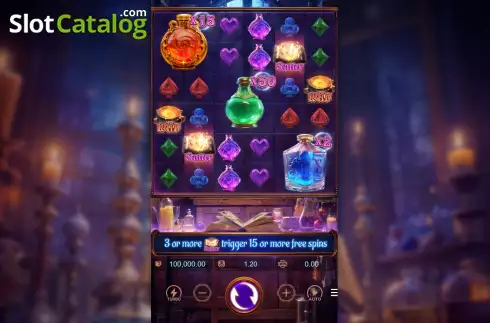 Οθόνη3. Mystic Potion Κουλοχέρης