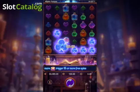 Οθόνη4. Mystic Potion Κουλοχέρης