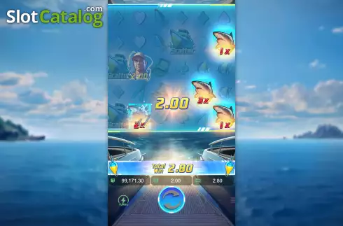 Οθόνη9. Shark Bounty (PG Soft) Κουλοχέρης 