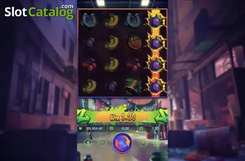 Οθόνη4. Graffiti Rush Κουλοχέρης 