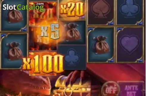 Οθόνη7. Dragon's Treasure Quest Κουλοχέρης 