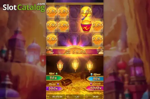 Οθόνη3. Alibaba's Cave of Fortune Κουλοχέρης