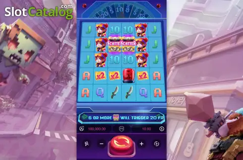 Οθόνη2. Zombie Blasters Κουλοχέρης 