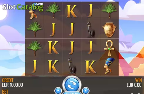 Οθόνη2. Golden Egypt (Panga Games) Κουλοχέρης