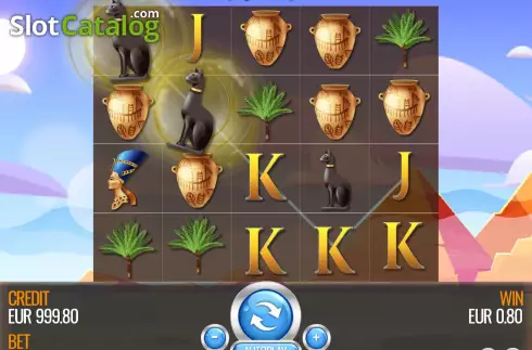 Οθόνη3. Golden Egypt (Panga Games) Κουλοχέρης