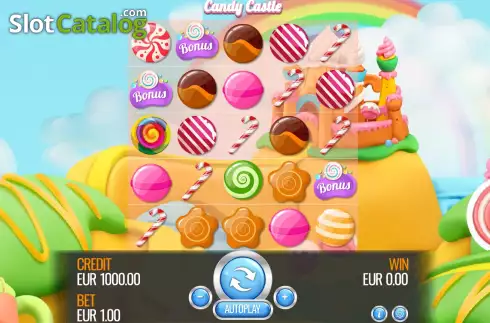 Οθόνη2. Candy Castle (Panga Games) Κουλοχέρης