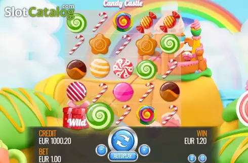 Οθόνη3. Candy Castle (Panga Games) Κουλοχέρης
