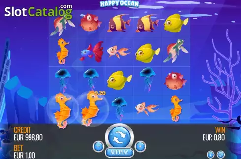 Οθόνη3. Happy Ocean Κουλοχέρης 