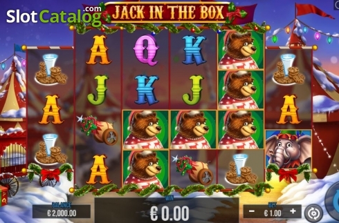 Οθόνη2. Jack in the Box Christmas Edition Κουλοχέρης