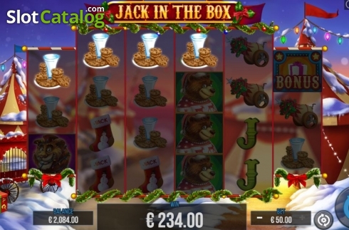 Οθόνη3. Jack in the Box Christmas Edition Κουλοχέρης