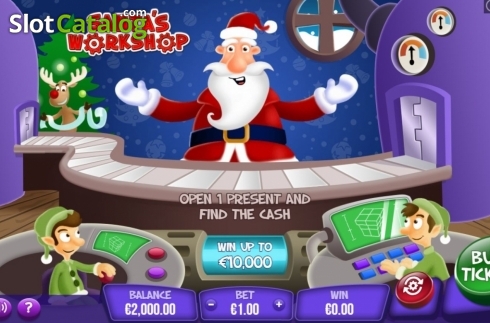 Οθόνη2. Santa's Workshop (Wizard Games) Κουλοχέρης