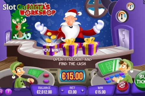 Οθόνη3. Santa's Workshop (Wizard Games) Κουλοχέρης