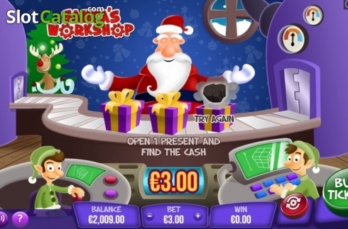 Οθόνη4. Santa's Workshop (Wizard Games) Κουλοχέρης