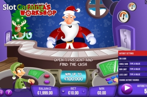 Οθόνη5. Santa's Workshop (Wizard Games) Κουλοχέρης